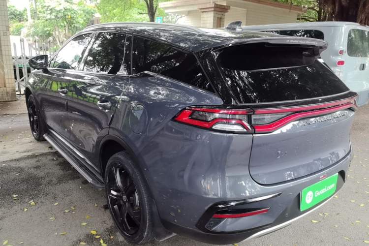 Used BYD Tang New Energy 2021 DM 2.0T Four-Wheel Drive Performance Edition Prestige Model Rear Left 45 Deg