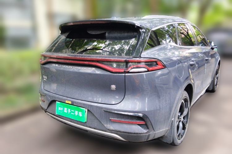 Used BYD Tang New Energy 2021 DM-i 112KM Prestige Model Rear Right 45 Deg