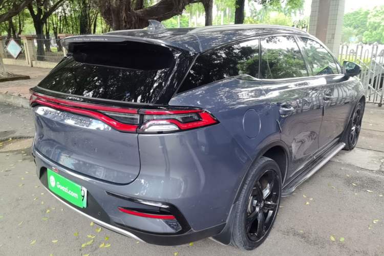 Used BYD Tang New Energy 2021 DM 2.0T Four-Wheel Drive Performance Edition Prestige Model Rear Right 45 Deg