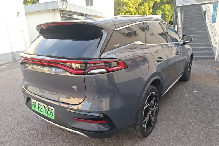 Used BYD Tang New Energy 2021 DM-i 112KM Prestige Model Rear Right 45 Deg