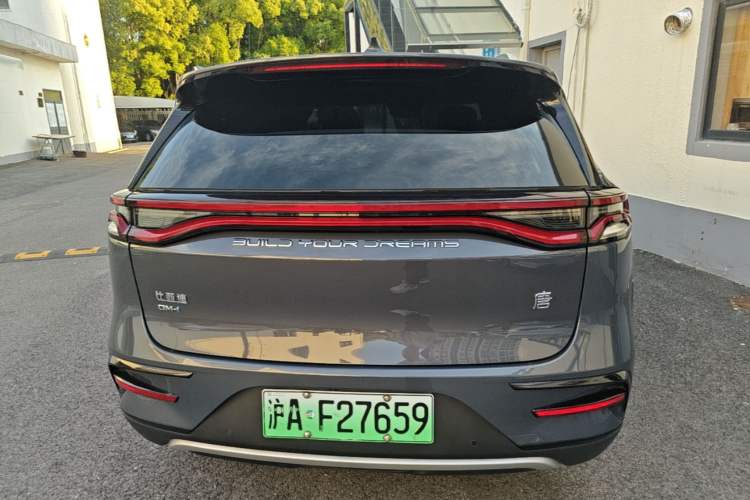 Used BYD Tang New Energy 2021 DM-i 112KM Prestige Model Rear