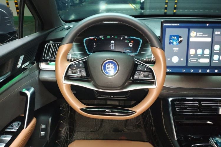 Used BYD Tang New Energy 2021 DM 2.0T Four-Wheel Drive High-Performance Flagship Model Steering Wheel