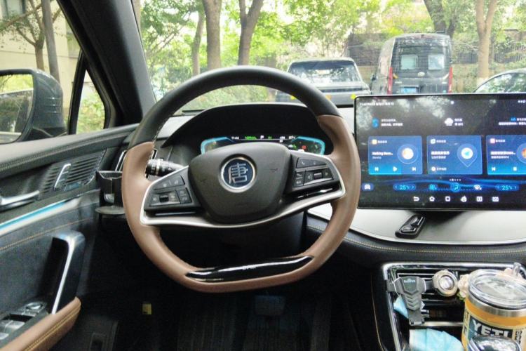 Used BYD Tang New Energy 2021 DM-i 112KM Prestige Model Steering Wheel
