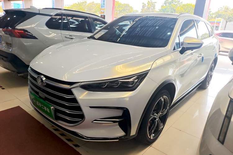 Used BYD Tang New Energy 2021 DM-i 112KM Prestige Model Guazi used car, China used car export, Used car for sale, Used BYD cars, Cheapest cars for sale