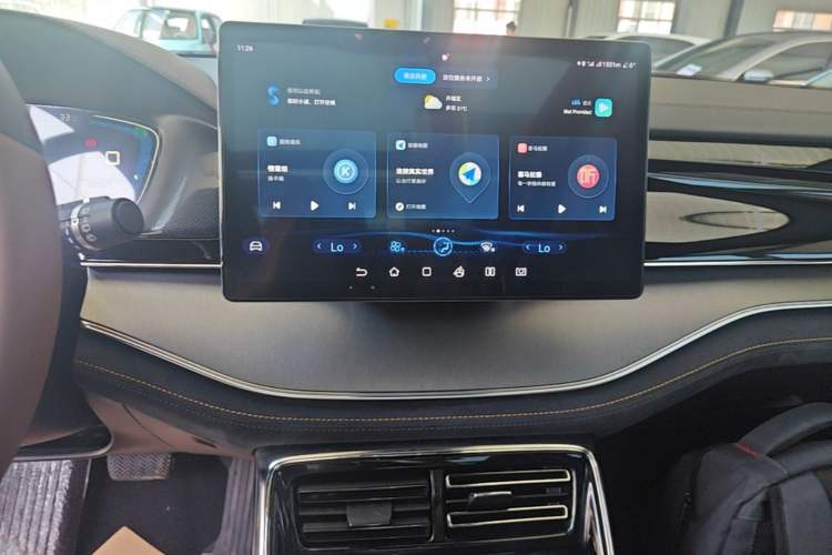 Used BYD Tang New Energy 2021 DM-i 112KM Prestige Model Audio And AC Panel