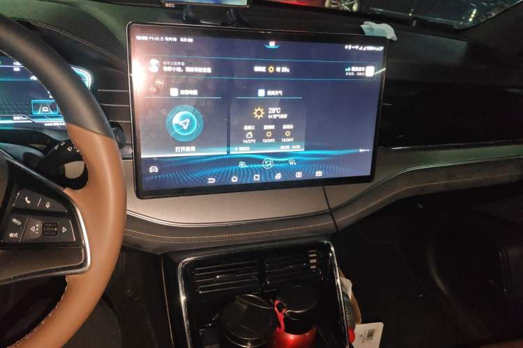 Used BYD Tang New Energy 2021 DM 2.0T Four-Wheel Drive High-Performance Flagship Model Audio And AC Panel