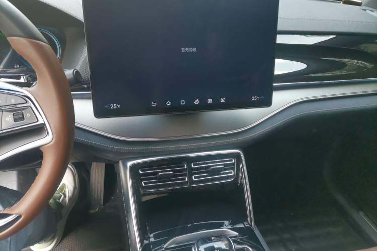 Used BYD Tang New Energy 2021 DM-i 112KM Prestige Model Audio And AC Panel