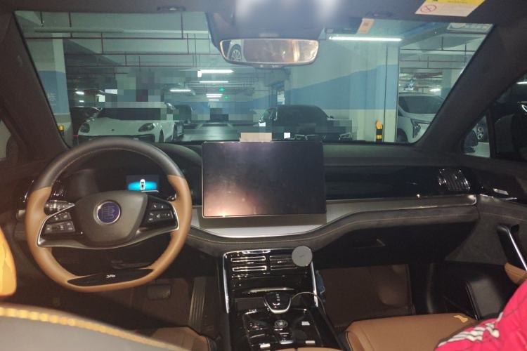 Used BYD Tang New Energy 2021 DM 2.0T Four-Wheel Drive Performance Edition Prestige Model Center Console