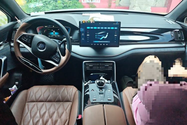 Used BYD Tang New Energy 2021 DM-i 112KM Prestige Model Center Console