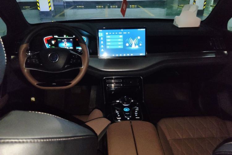 Used BYD Tang New Energy 2021 DM-i 112KM Prestige Model Center Console