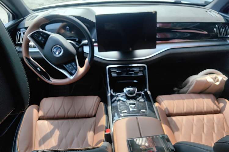 Used BYD Tang New Energy 2021 DM-i 112KM Prestige Model Center Console