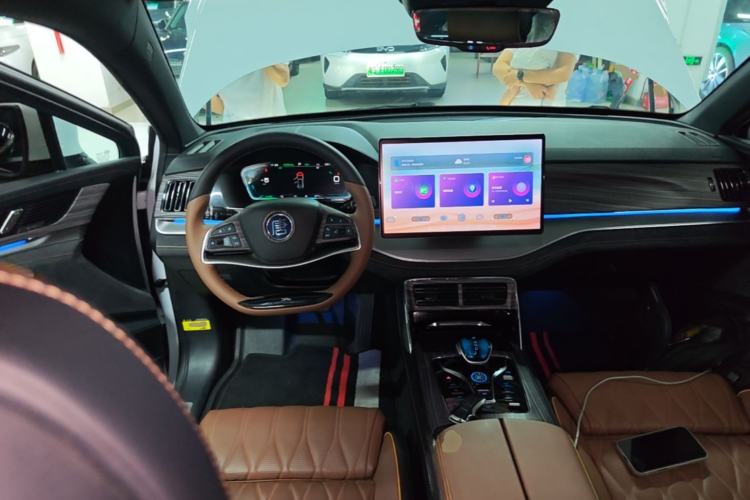 Used BYD Tang New Energy 2021 DM-i 112KM Prestige Model Center Console
