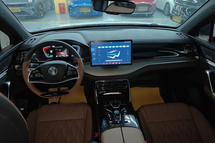Used BYD Tang New Energy 2021 DM-i 112KM Prestige Model Center Console