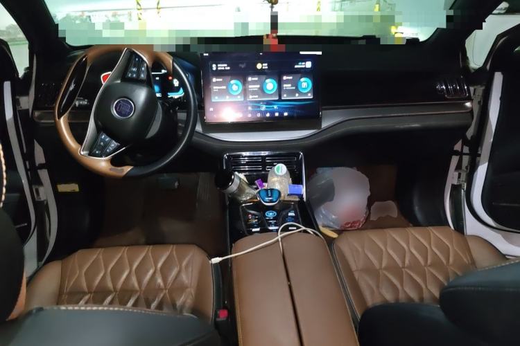 Used BYD Tang New Energy 2021 DM-i 112KM Prestige Model Center Console