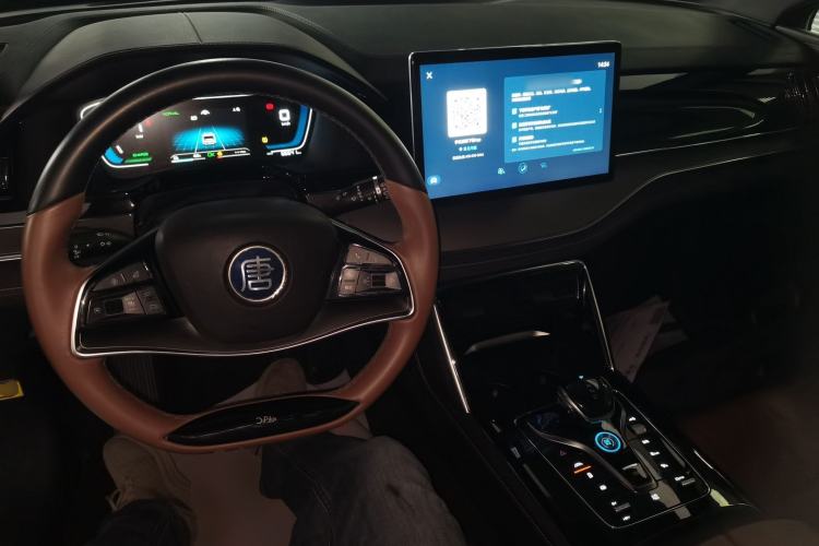 Used BYD Tang New Energy 2021 DM-i 112KM Prestige Model Center Console