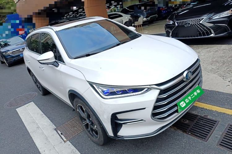 Used BYD Tang New Energy 2021 DM 2.0T Four-Wheel Drive High-Performance Luxury Model Front Right 45 Deg
