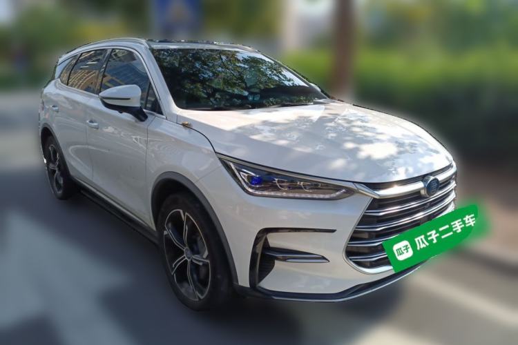 Used BYD Tang New Energy 2021 DM 2.0T Four-Wheel Drive High-Performance Flagship Model Front Right 45 Deg