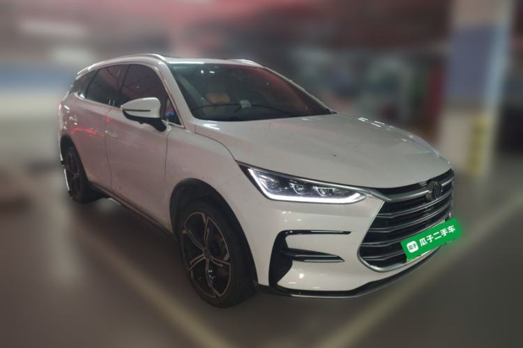 Used BYD Tang New Energy 2021 DM 2.0T Four-Wheel Drive Performance Edition Prestige Model Front Right 45 Deg