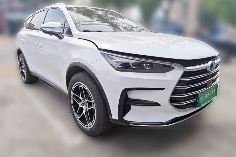 Used BYD Tang New Energy 2021 DM 2.0T Four-Wheel Drive Performance Edition Prestige Model Front Right 45 Deg