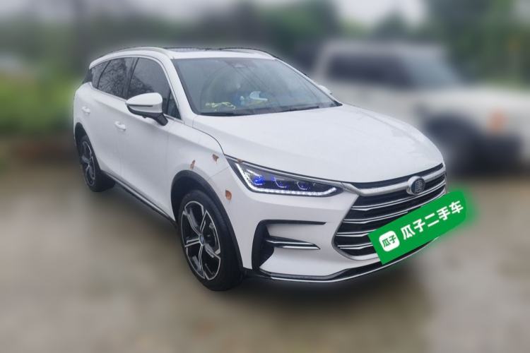 Used BYD Tang New Energy 2021 DM-i 112KM Prestige Model Front Right 45 Deg