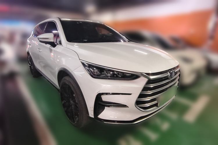 Used BYD Tang New Energy 2021 DM 2.0T Four-Wheel Drive High-Performance Flagship Model Front Right 45 Deg