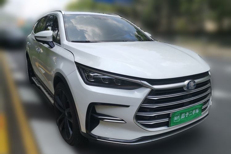 Used BYD Tang New Energy 2021 DM 2.0T Four-Wheel Drive High-Performance Flagship Model Front Right 45 Deg
