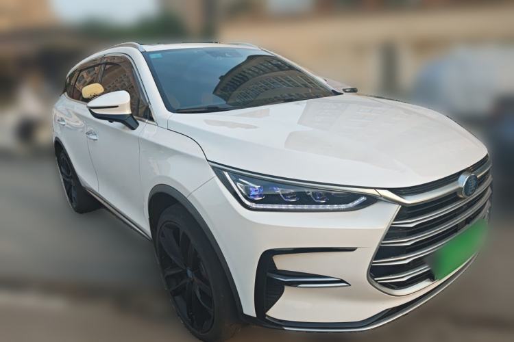 Used BYD Tang New Energy 2021 DM 2.0T Four-Wheel Drive High-Performance Flagship Model Front Right 45 Deg