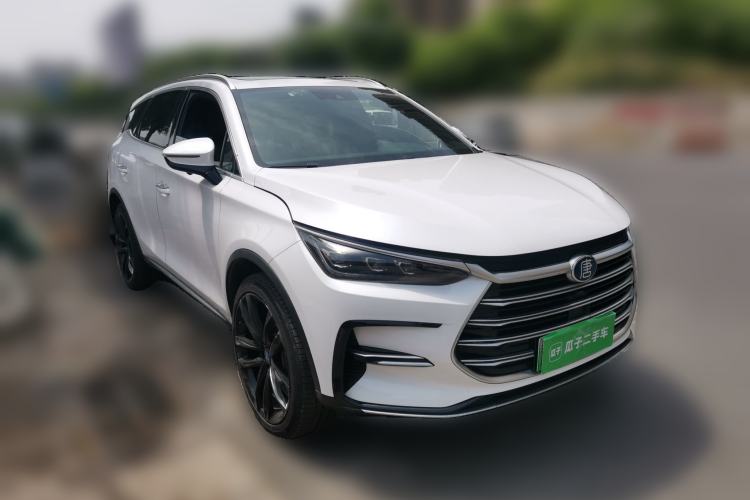 Used BYD Tang New Energy 2021 DM 2.0T Four-Wheel Drive High-Performance Flagship Model Front Right 45 Deg