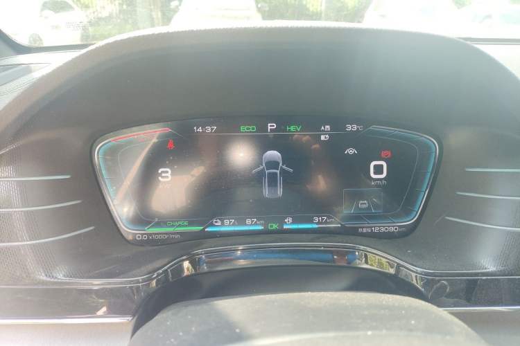 Used BYD Tang New Energy 2021 DM 2.0T Four-Wheel Drive High-Performance Flagship Model Instrument Cluster