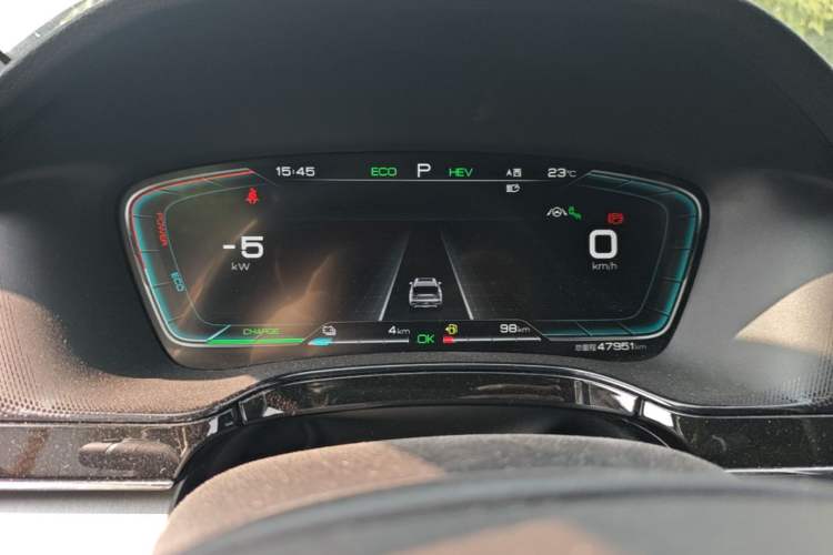 Used BYD Tang New Energy 2021 DM-i 112KM Prestige Model Instrument Cluster