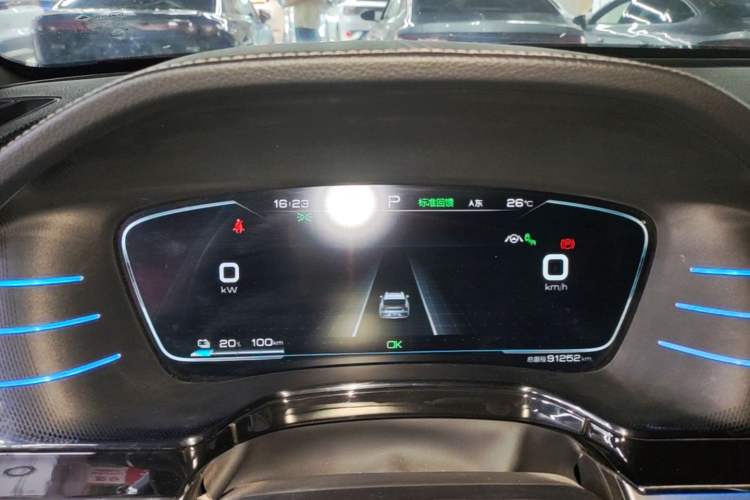 Used BYD Tang New Energy 2021 EV Four-Wheel Drive High-Performance Flagship Model Instrument Cluster