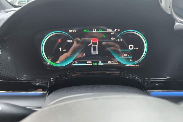 Used BYD Tang New Energy 2021 DM-i 112KM Prestige Model Instrument Cluster