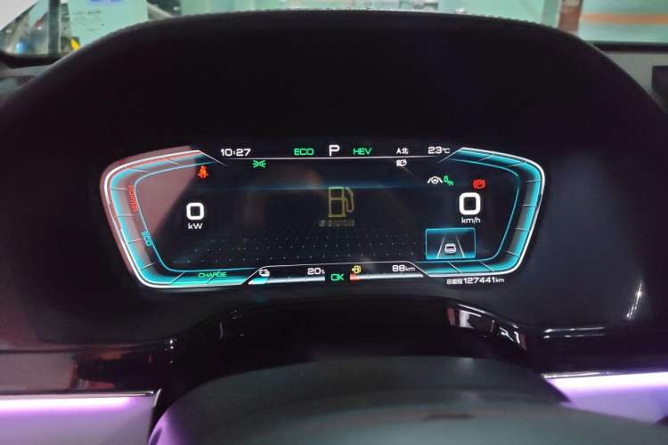 Used BYD Tang New Energy 2021 DM-i 112KM Prestige Model Instrument Cluster