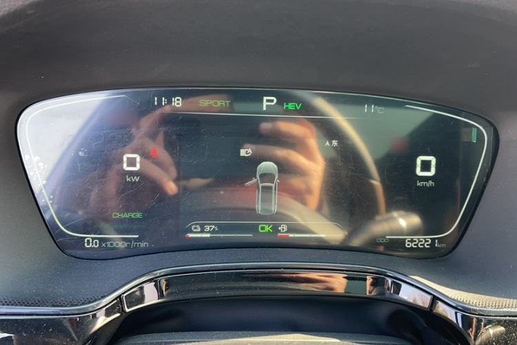 Used BYD Tang New Energy 2021 DM 2.0T Four-Wheel Drive Performance Edition Prestige Model Instrument Cluster