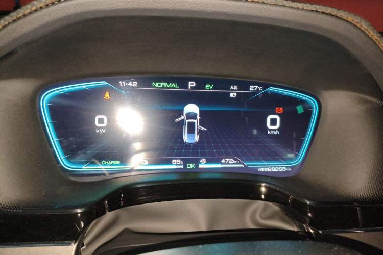 Used BYD Tang New Energy 2021 DM-i 112KM Prestige Model Instrument Cluster