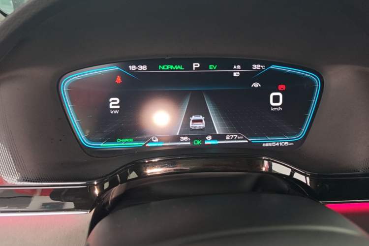Used BYD Tang New Energy 2021 DM-i 112KM Prestige Model Instrument Cluster