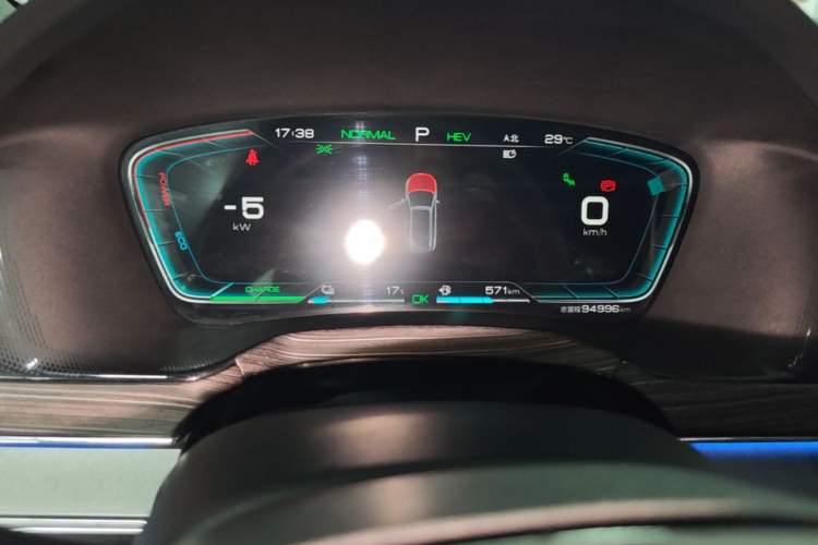 Used BYD Tang New Energy 2021 DM-i 112KM Prestige Model Instrument Cluster