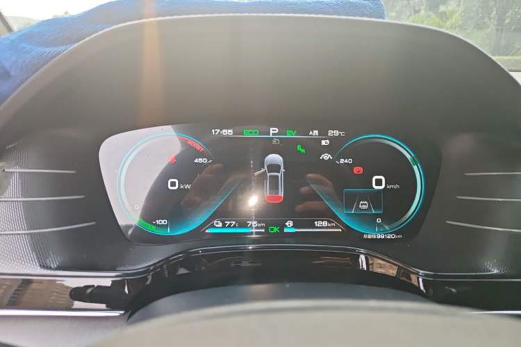 Used BYD Tang New Energy 2021 DM 2.0T Four-Wheel Drive High-Performance Flagship Model Instrument Cluster
