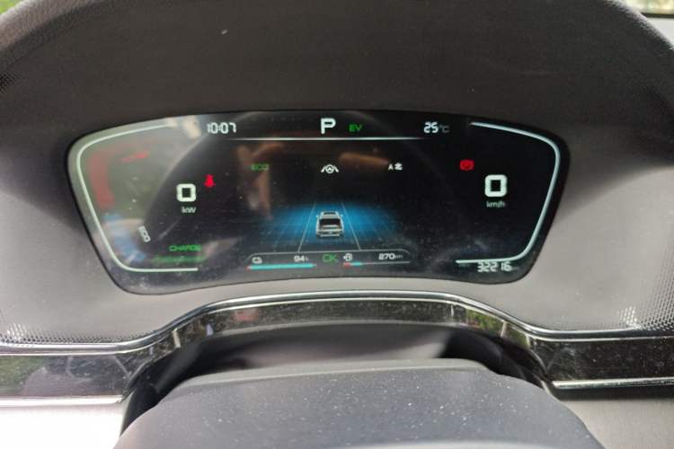 Used BYD Tang New Energy 2021 DM-i 112KM Prestige Model Instrument Cluster