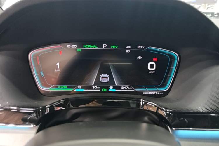 Used BYD Tang New Energy 2021 DM-i 112KM Prestige Model Instrument Cluster