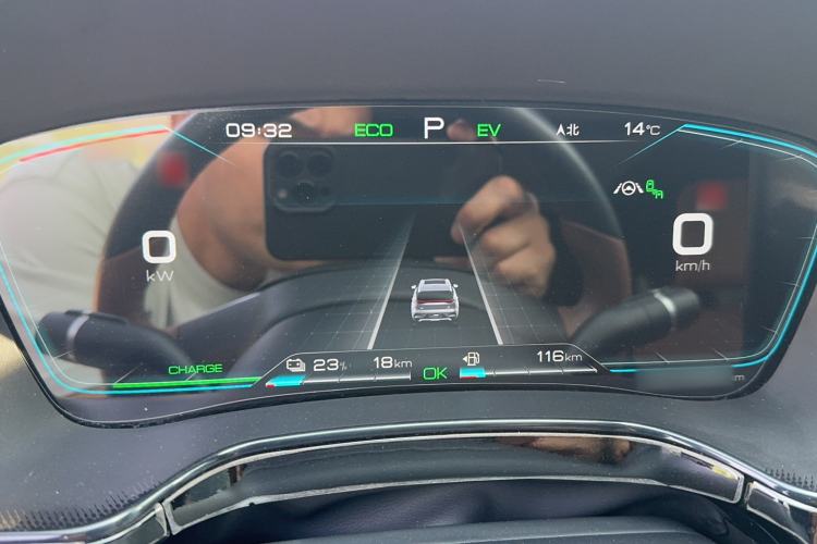Used BYD Tang New Energy 2021 DM 2.0T Four-Wheel Drive High-Performance Flagship Model Instrument Cluster