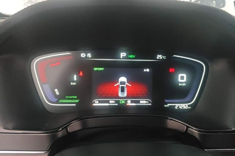 Used BYD Tang New Energy 2021 DM-i 112KM Prestige Model Instrument Cluster