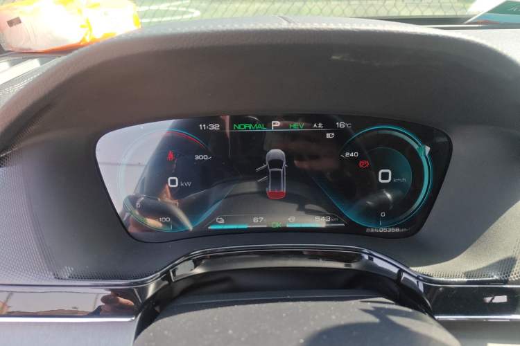 Used BYD Tang New Energy 2021 DM-i 112KM Prestige Model Instrument Cluster