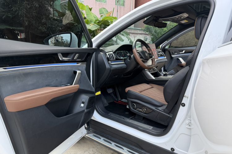 Used BYD Tang New Energy 2021 DM-i 112KM Prestige Model Interior 4