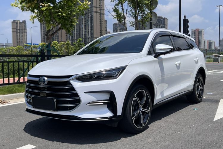 BYD Tang New Energy 2021 DM-i 112KM Prestige Model usata Guazi used car, China used car export, Used car for sale, Used cars, Cheapest cars for sale