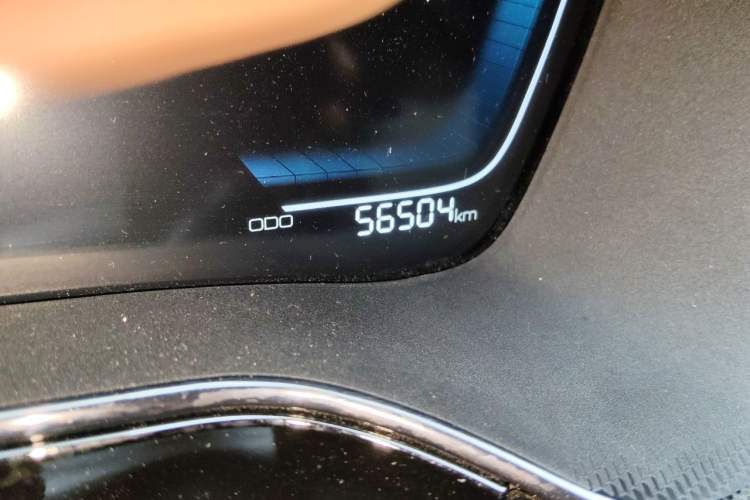 Used BYD Tang New Energy 2021 DM-i 112KM Prestige Model Odometer Close Up