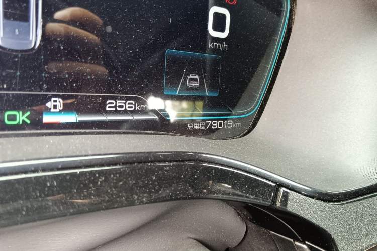 Used BYD Tang New Energy 2021 DM-i 112KM Prestige Model Odometer Close Up