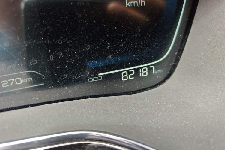 Used BYD Tang New Energy 2021 DM-i 112KM Prestige Model Odometer Close Up
