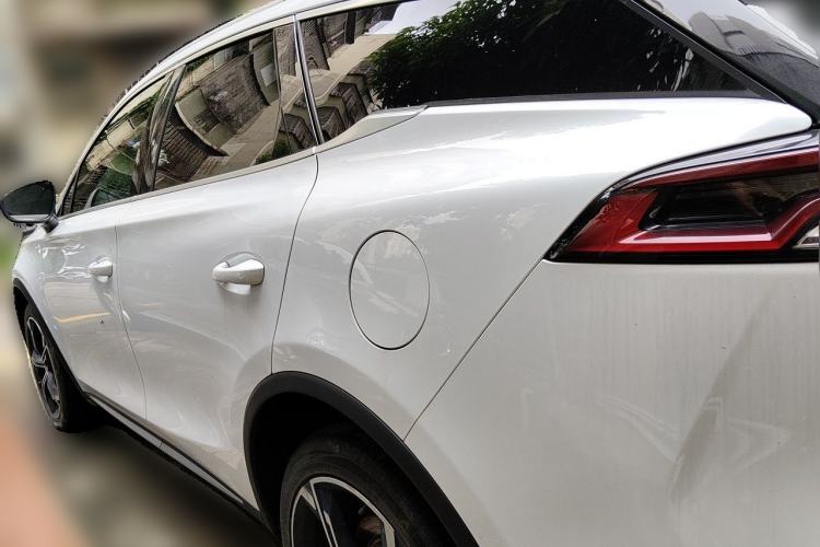 Used BYD Tang New Energy 2021 DM-i 112KM Prestige Model Rear Left 45 Deg