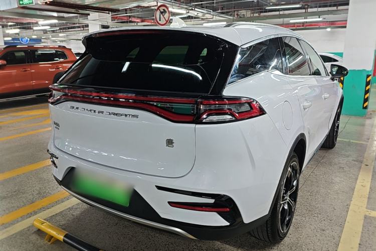 Used BYD Tang New Energy 2021 DM-i 112KM Prestige Model Rear Right 45 Deg